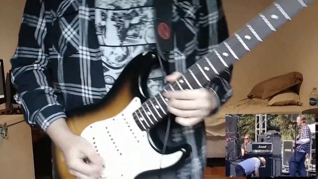 RHCP - I Wanna Be Your Dog 2020 GUITAR SOLO COVER смотреть онлайн