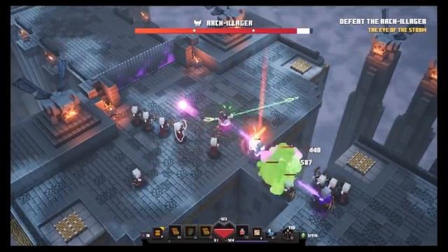 ARCH-ILLAGER VS ALL ENCHANTED PETS | MINECRAFT DUNGEONS смотреть онлайн