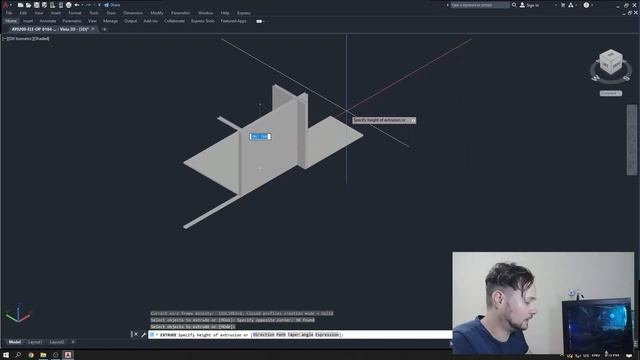 TUTORIAL AUTOCAD - Convertendo 3D em 2D (Elementos não sólidos) смотреть онлайн