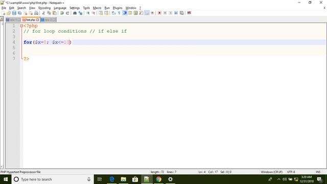php tutorial for beginners in hindi part 3-php for loop, foreach loop array and if else condition смотреть онлайн