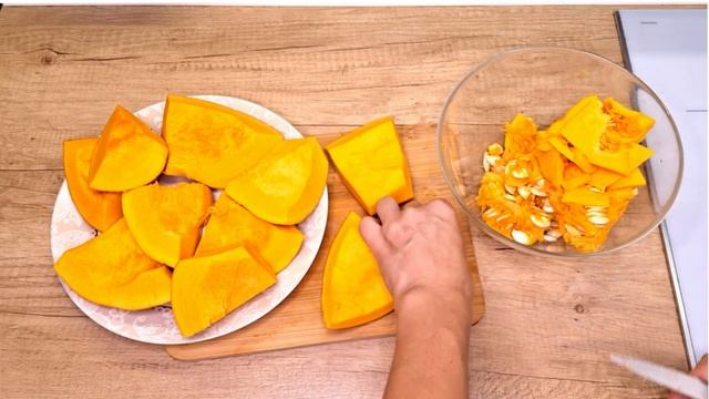 ТЫКВЕННЫЕ чипсы в духовке. ЭТО ОЧЕНЬ вкусно! смотреть онлайн