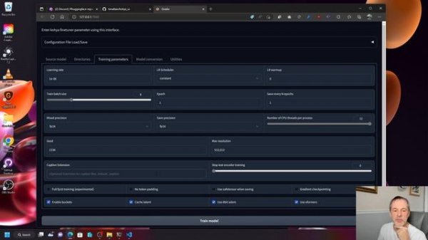 Quickstart: Training a stable diffusion model using kohya_ss GUI