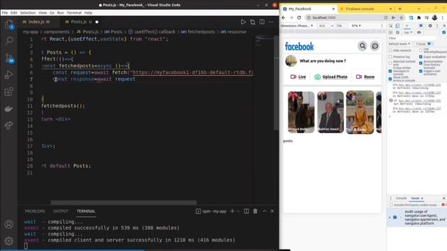 Coding Facebook app in 20 Minutes(React.js, Next.js, Tailwind CSS) برمجة تطبيق فيسبوك في عشرين دقيق смотреть онлайн