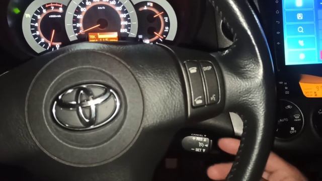 Рав 4 ха30. Как включить круиз контроль. смотреть онлайн
