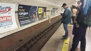 манёвры на станции заельцовская. Новосибирский Метрополитен.