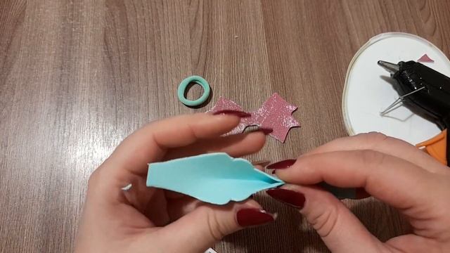 Простые бантики из фоамирана. Делаем шаблон самостоятельно для бантиков из фоамирана смотреть онлайн