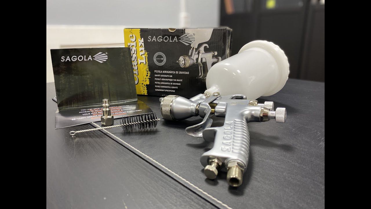 Sagola pro XD лучший краскопульт для грунта #sagola #sata5500 #iwata #walcom смотреть онлайн