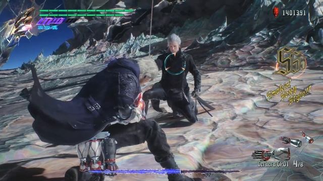 Devil May Cry 5 - DMC4-style Nero vs DMD Vergil (SSS Battle Rank) - Mod Showcase смотреть онлайн