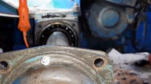 Полуось больше не течёт! МТЗ!