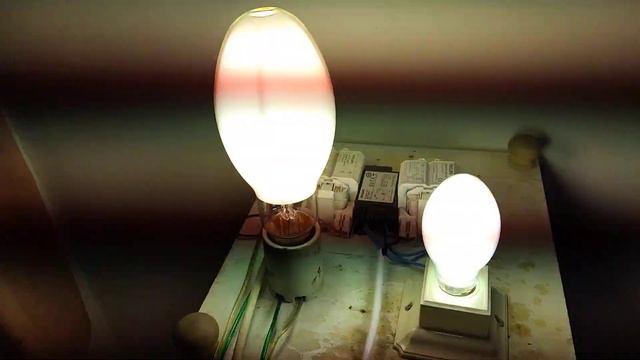 Philips HPLN 250w vs OSRAM HQL 50w смотреть онлайн