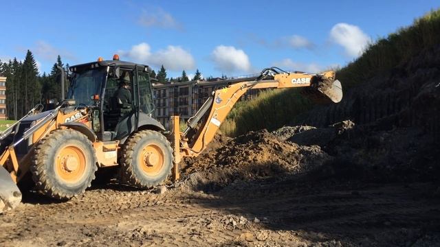 CASE 695 ST в работе