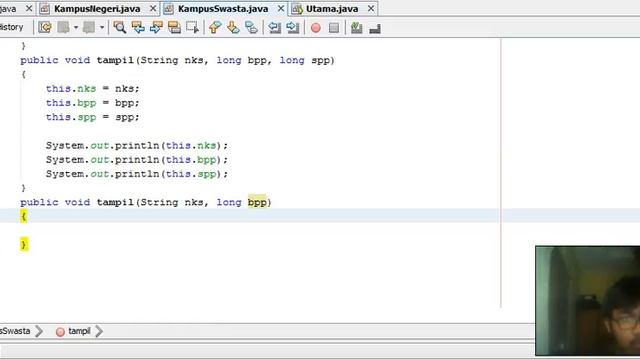 Override in Java (Netbeans) смотреть онлайн