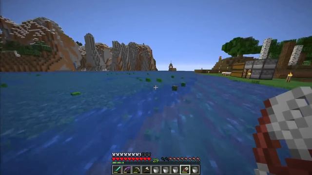 FYLLER EN HEL SJÖ I MINECRAFT MED AMBO OCH OLOF | #9 смотреть онлайн