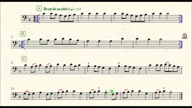 Quatre bransles trombone смотреть онлайн
