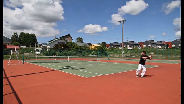 Tennis Timelapse in Niseko's summer смотреть онлайн