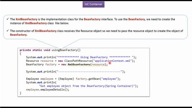Spring IoC Container Explained: Understanding Inversion of Control | Spring Tutorial смотреть онлайн