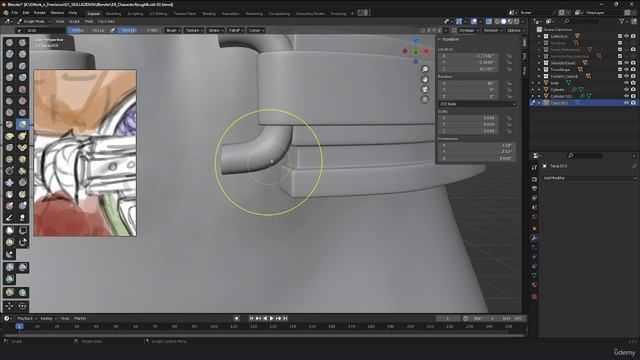 45. Belt Leather And Other Elements