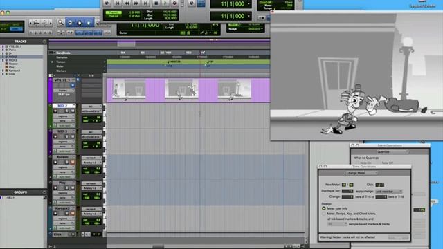 Scoring Movies In Pro Tools, Part Three: Tempos, Time Signatures, MIDI Instruments -- Go! смотреть онлайн