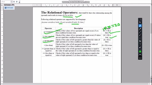 Class 8: Operators in Java смотреть онлайн