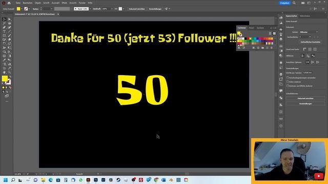 50 Follower Special in Photoshop und Illustrator смотреть онлайн