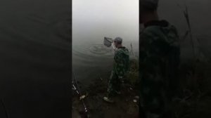 Рыбалка в Подмосковье  Бисерово озеро рыбалка не предвещала такого поворота