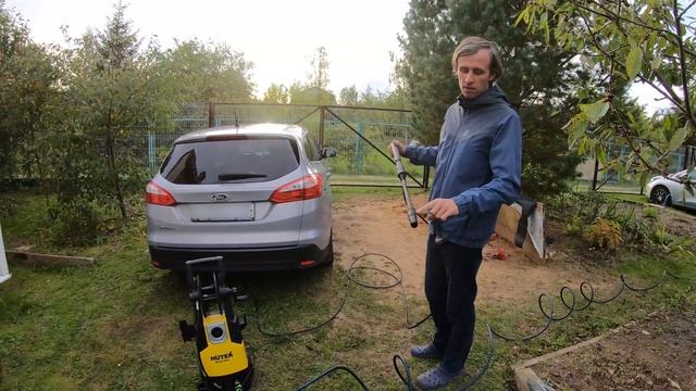 Обзор мойки высокого давления Huter W195-ARV смотреть онлайн