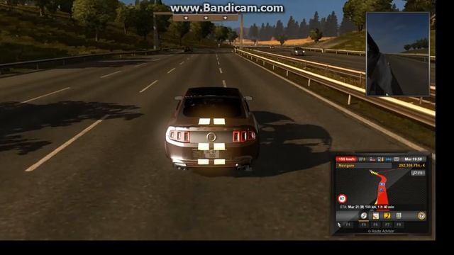 Euro Trucks 2 MOD FORD MUSTANG смотреть онлайн