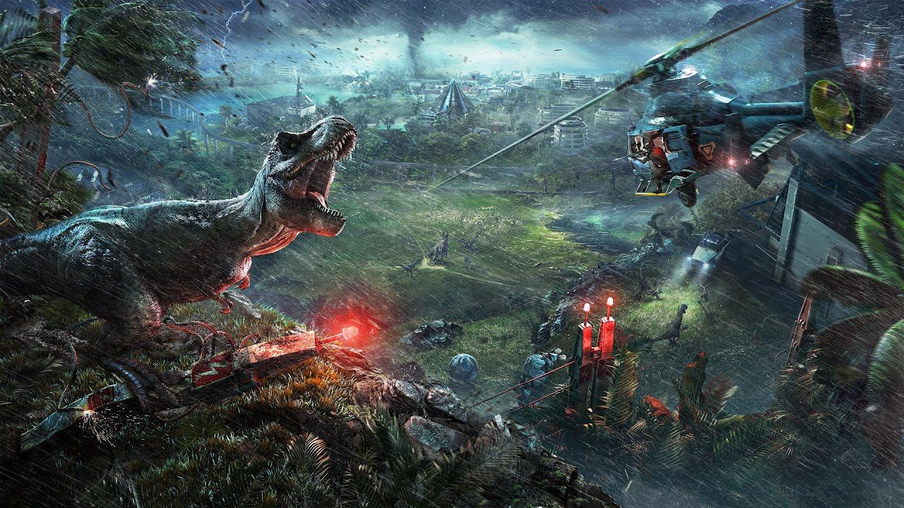 Jurassic World Evolution. №20 - Развиваем пятый остров Исла-Сорна