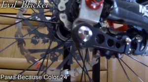 Установил натяжитель цепи на велосипед. Рамы: Pride-Street Shred Frame 26" Pro и Because Color 24".