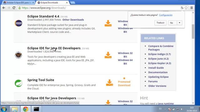 Instalar Eclipse IDE para Java смотреть онлайн