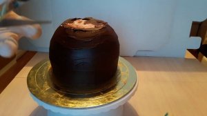 Торт Мишка || Сборка и украшение торта в виде медведя