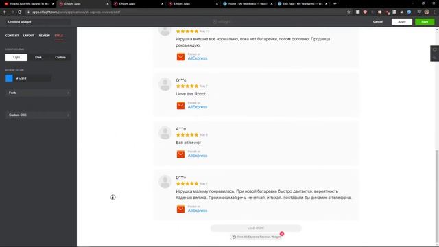 How To Add Aliexpress Reviews To Wordpress Website смотреть онлайн