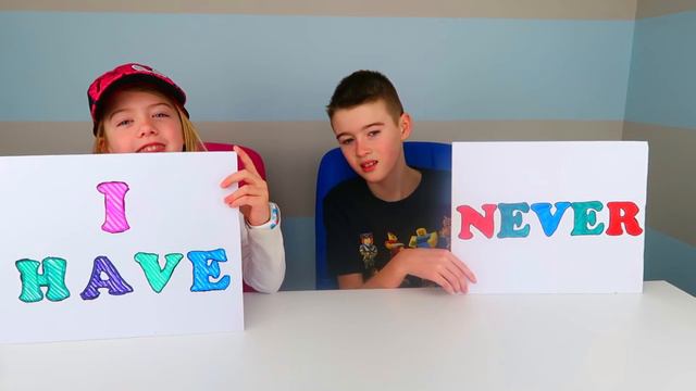 NEVER HAVE I EVER - Kid Friendly | Never Have I Ever Challenge With Mimi and Wolo!!! смотреть онлайн