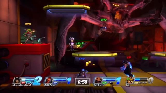 Playstation All Stars Battle Royale - Heihachi Story Mode Walkthrough!! смотреть онлайн