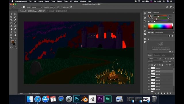 Первые работы в Photoshop смотреть онлайн
