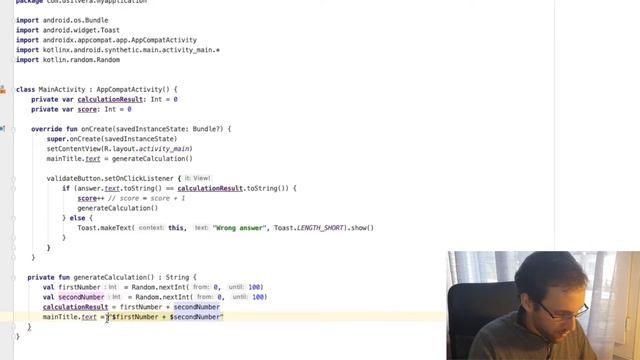 Apprendre Android #S1E11 : Les fonctions en kotlin смотреть онлайн