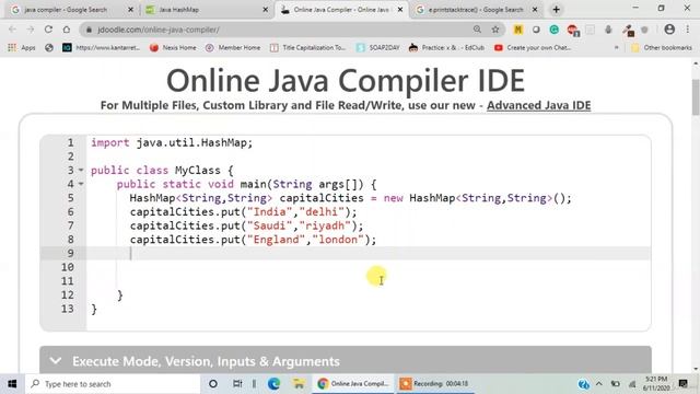 Java Hashmaps смотреть онлайн