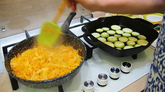 Закуска из кабачков на праздничный стол (appetizer of zucchini). Невероятно вкусно и красиво!!! смотреть онлайн