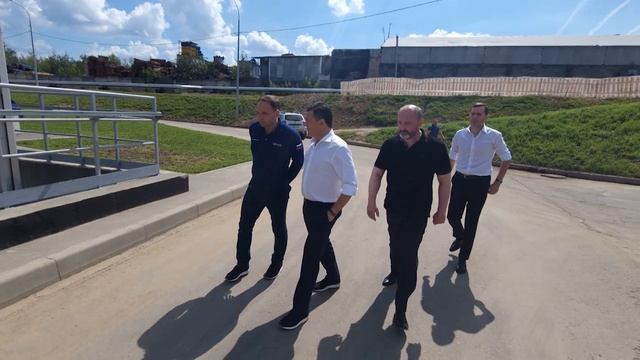 Губернатор области Андрей Воробьёв посетил Щёлково с рабочим визитом