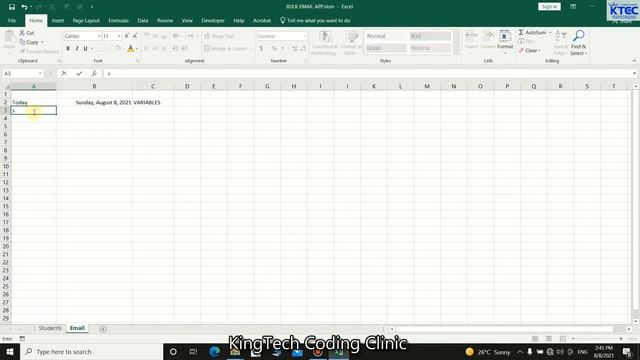 How to Create Bulk Email Sender Application in MS Excel VBA | Part 1 смотреть онлайн