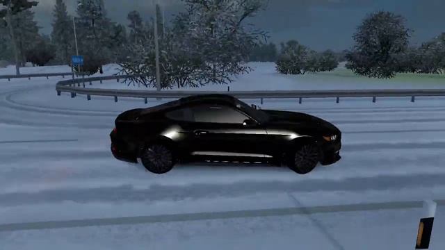 Ford Mustang GT ETS 2 (1.33) #mod #ets2 #oyun #game смотреть онлайн