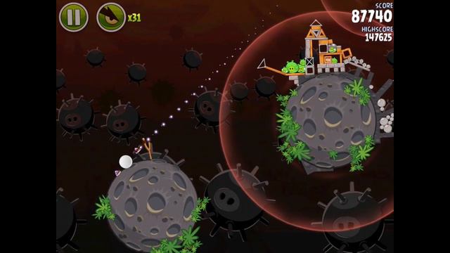 Angry Birds Space Danger Zone Level 27 Walkthrough 3 Star смотреть онлайн