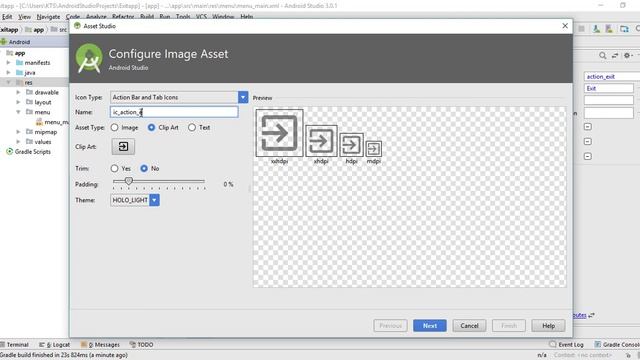How to exit application with MenuItem and Alert popup смотреть онлайн
