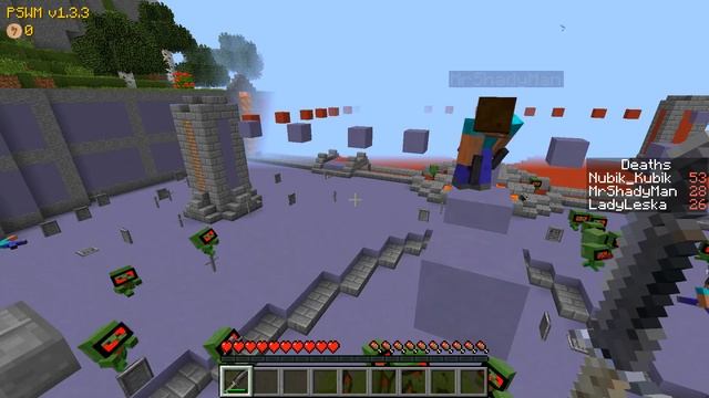 ?ЛЕСКА НУБ и ПРО против ЗОМБИ АМОНГ АС В МАЙНКРАФТ НО ЗОМБИ АПОКАЛИПСИС MINECRAFT ПРО БАЗА смотреть онлайн