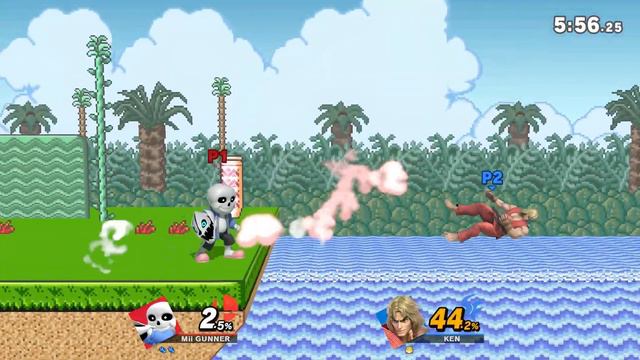 Sans Undertale Gives Smash A Bad Time Again [Smash Ultimate Sans Montage 2] смотреть онлайн