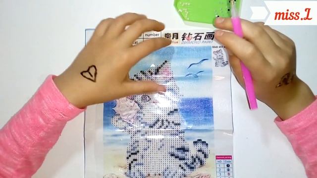 АЛМАЗНАЯ МОЗАИКА / КАК Я ЭТО ДЕЛАЮ / ОБЗОР АЛМАЗНОЙ ВЫШИВКИ / Diamond mosaic/Overview/Embroidery смотреть онлайн