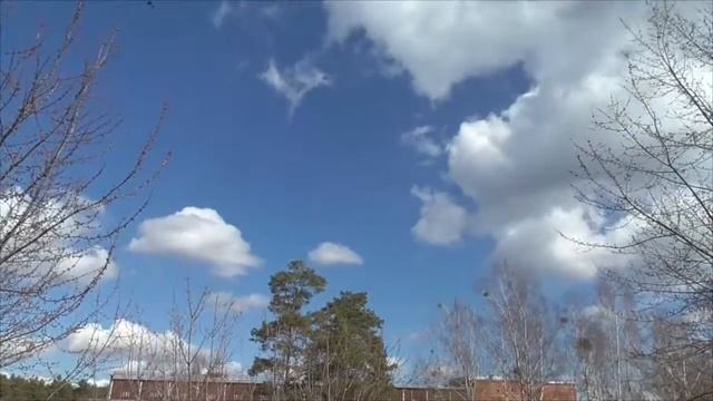 Slow Sky's flow 60fps / Поток облаков 60fps смотреть онлайн