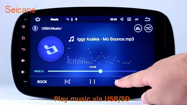 Android 7.1 2015 2016 Mercedes Benz SMART Autoradio GPS Audio system Head unit смотреть онлайн