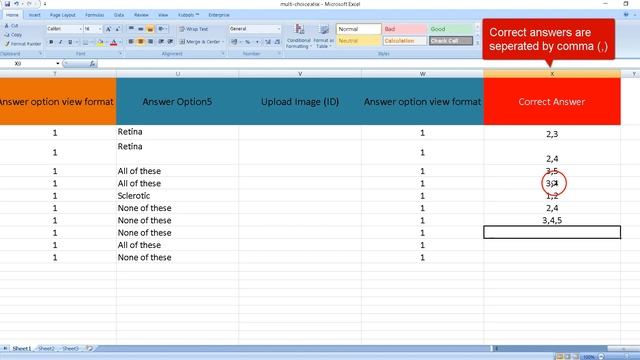 Tutor LMS : import multiple correct answer type quiz from EXCEL or CSV смотреть онлайн