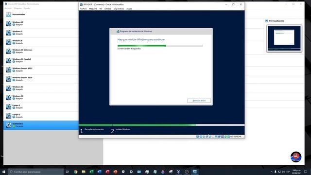 Windows Server 2019 Crear una Máquina Virtual / Maquina virtual Windows Server 2019 en VirtualBox смотреть онлайн